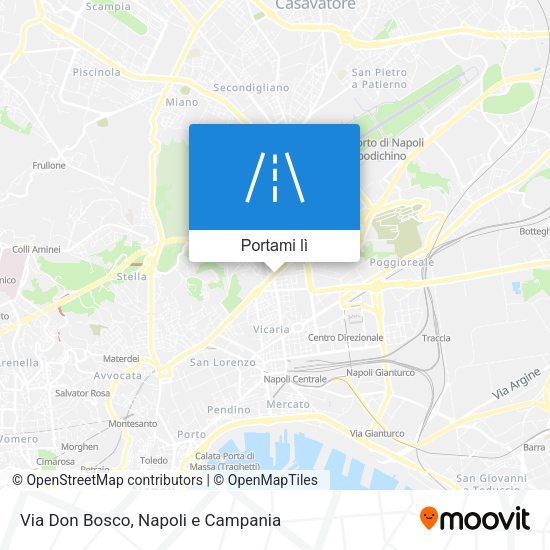 Mappa Via Don Bosco