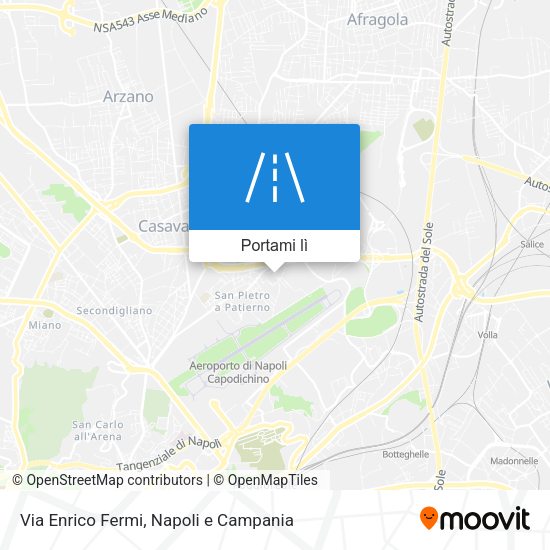 Mappa Via Enrico Fermi
