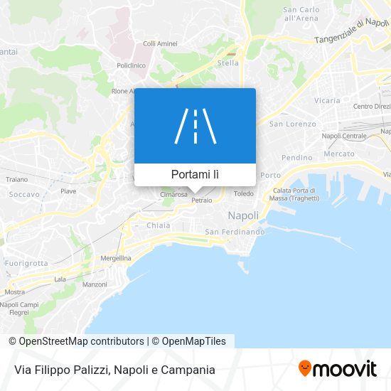 Mappa Via Filippo Palizzi