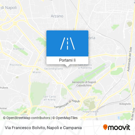 Mappa Via Francesco Bolvito