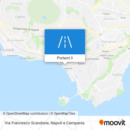 Mappa Via Francesco Scandone