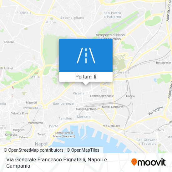 Mappa Via Generale Francesco Pignatelli