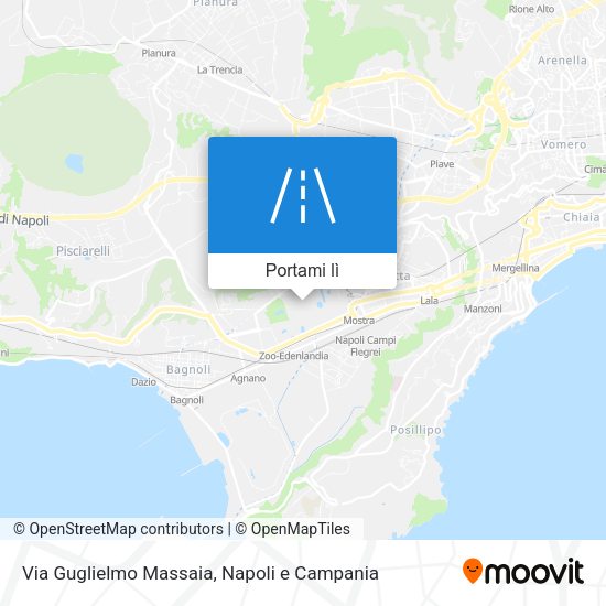 Mappa Via Guglielmo Massaia
