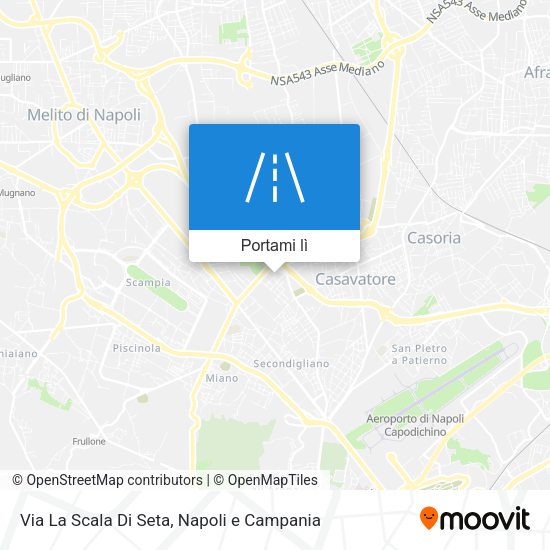 Mappa Via La Scala Di Seta