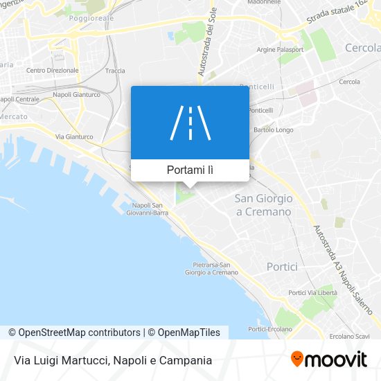 Mappa Via Luigi Martucci