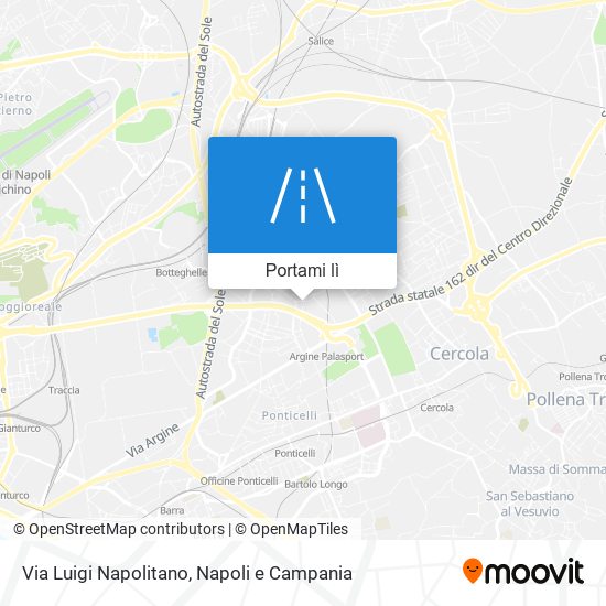 Mappa Via Luigi Napolitano