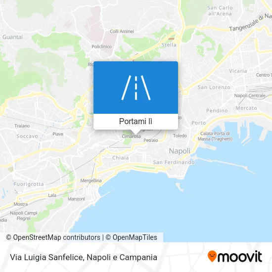 Mappa Via Luigia Sanfelice