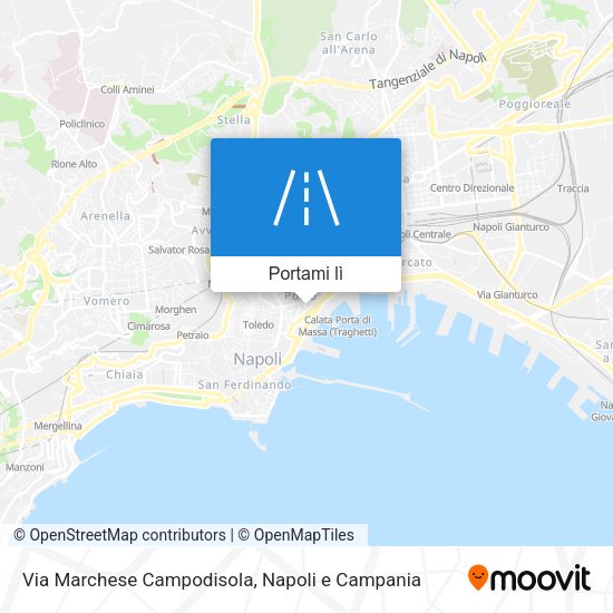 Mappa Via Marchese Campodisola