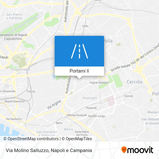 Mappa Via Molino Salluzzo