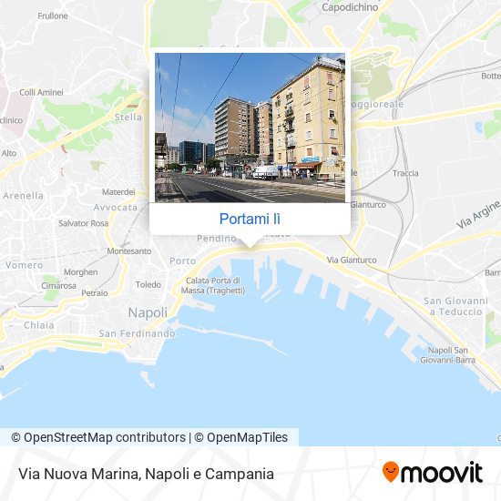 Mappa Via Nuova Marina