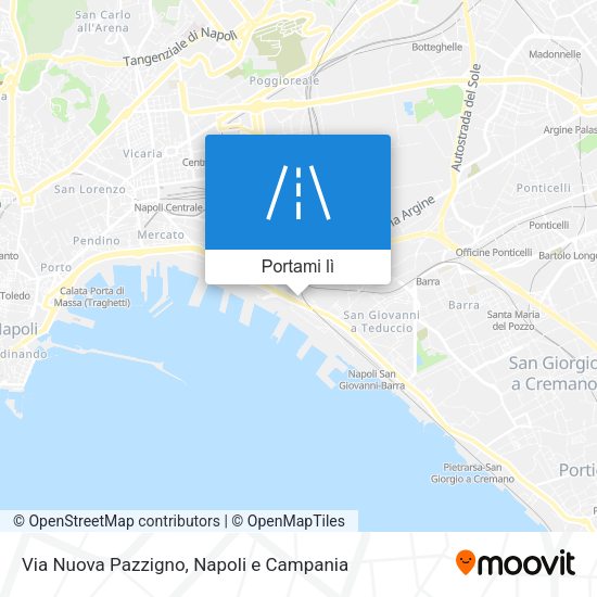 Mappa Via Nuova Pazzigno