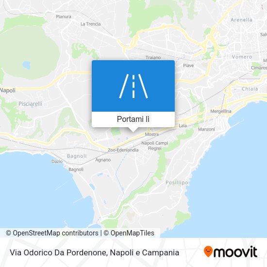 Mappa Via Odorico Da Pordenone