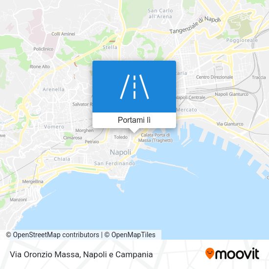 Mappa Via Oronzio Massa