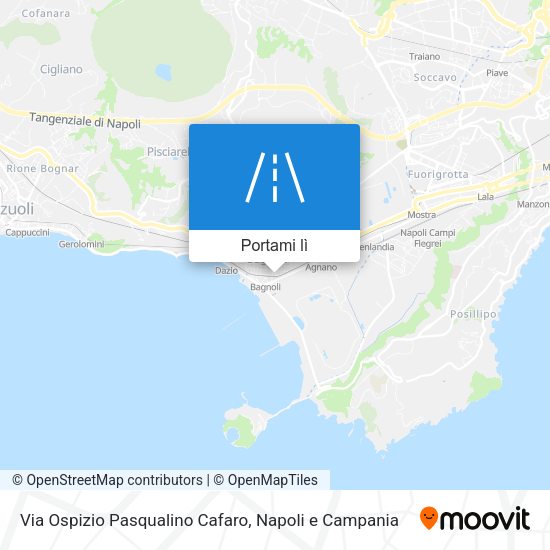 Mappa Via Ospizio Pasqualino Cafaro