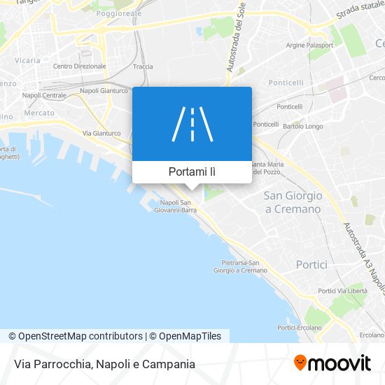 Mappa Via Parrocchia