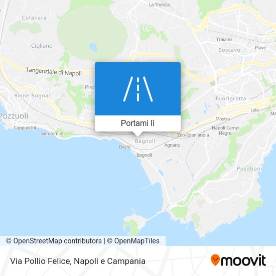 Mappa Via Pollio Felice