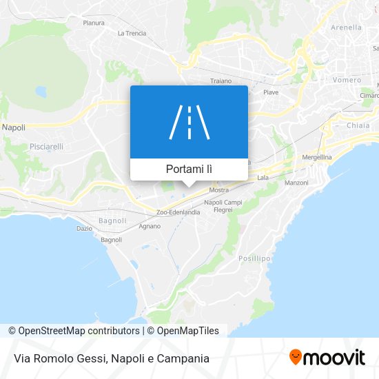 Mappa Via Romolo Gessi