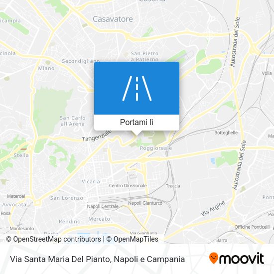 Mappa Via Santa Maria Del Pianto