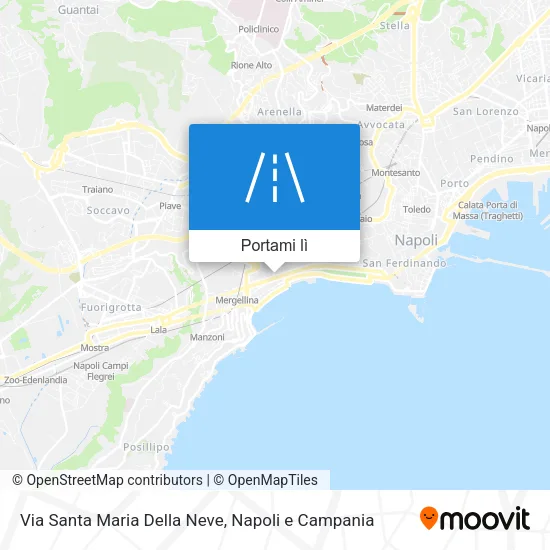 Mappa Via Santa Maria Della Neve