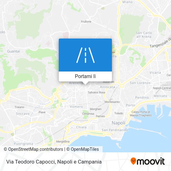 Mappa Via Teodoro Capocci