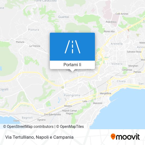 Mappa Via Tertulliano