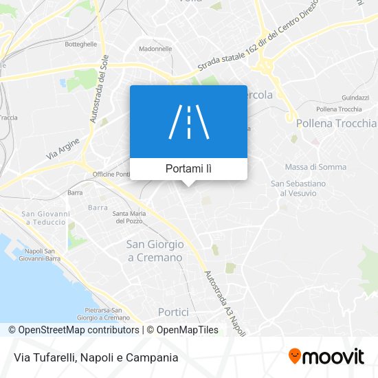 Mappa Via Tufarelli