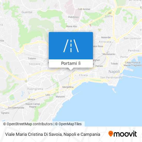 Mappa Viale Maria Cristina Di Savoia