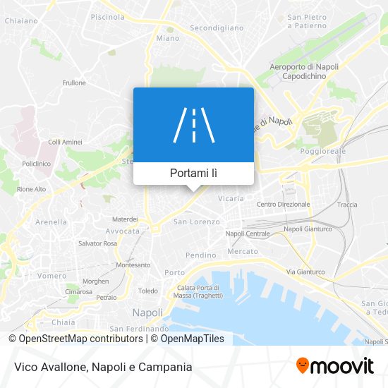 Mappa Vico Avallone