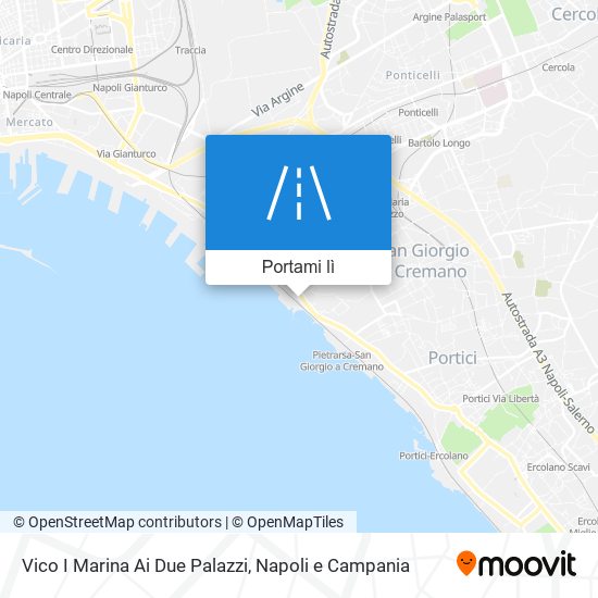 Mappa Vico I Marina Ai Due Palazzi