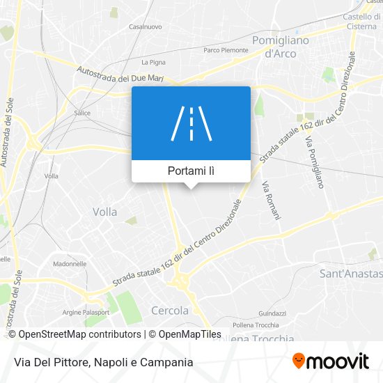 Mappa Via Del Pittore