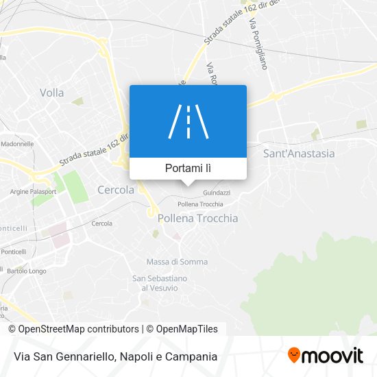 Mappa Via San Gennariello