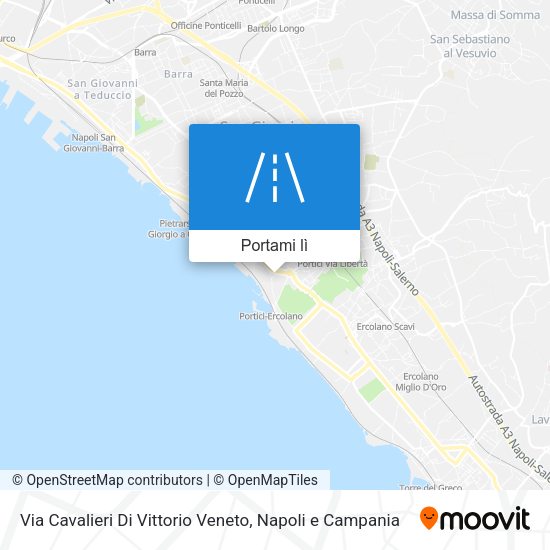 Mappa Via Cavalieri Di Vittorio Veneto