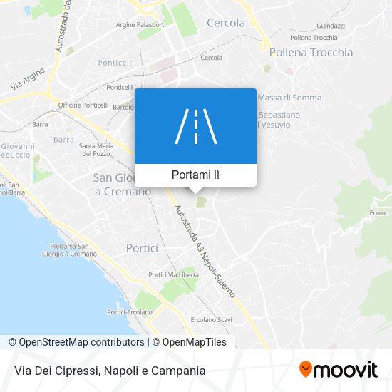 Mappa Via Dei Cipressi