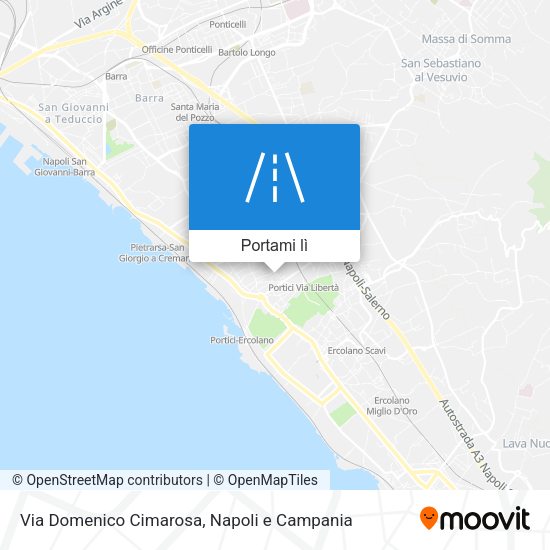 Mappa Via Domenico Cimarosa