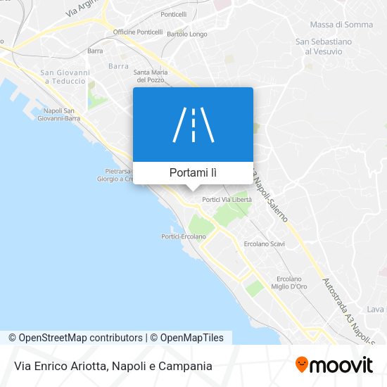 Mappa Via Enrico Ariotta