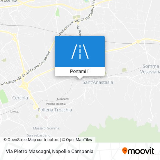 Mappa Via Pietro Mascagni