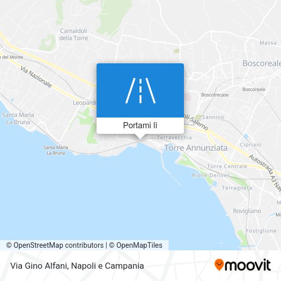 Mappa Via Gino Alfani