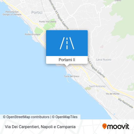 Mappa Via Dei Carpentieri