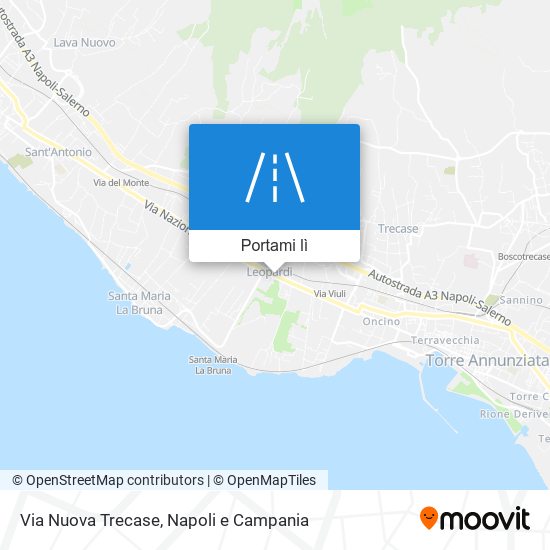 Mappa Via Nuova Trecase