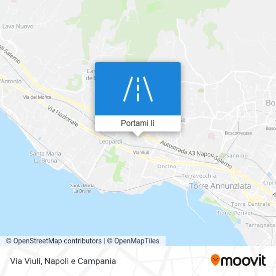Mappa Via Viuli