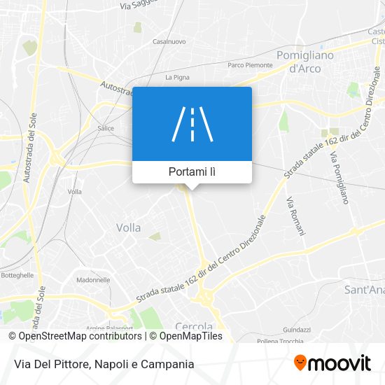 Mappa Via Del Pittore