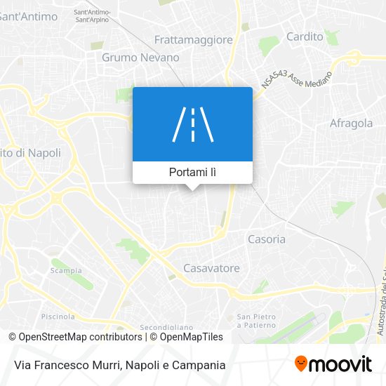 Mappa Via Francesco Murri