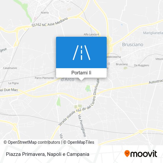 Mappa Piazza Primavera