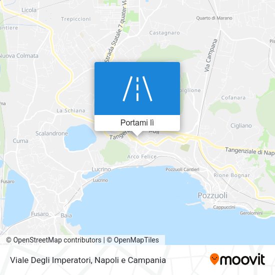 Mappa Viale Degli Imperatori