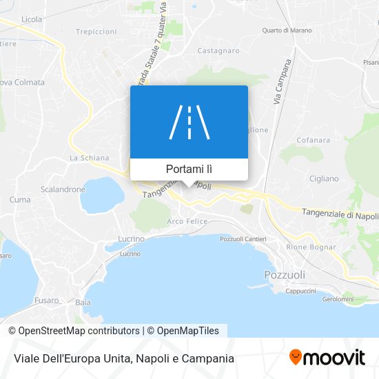 Mappa Viale Dell'Europa Unita