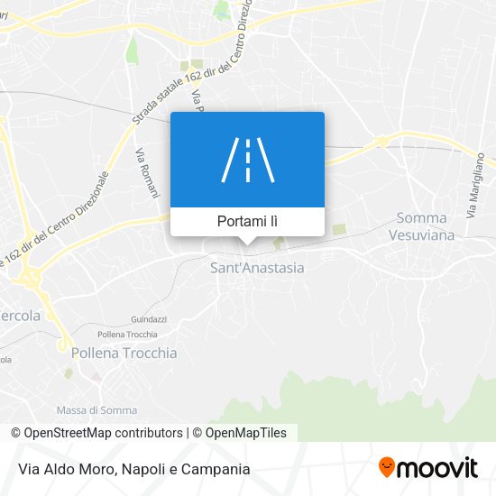 Mappa Via Aldo Moro