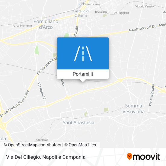 Mappa Via Del Ciliegio