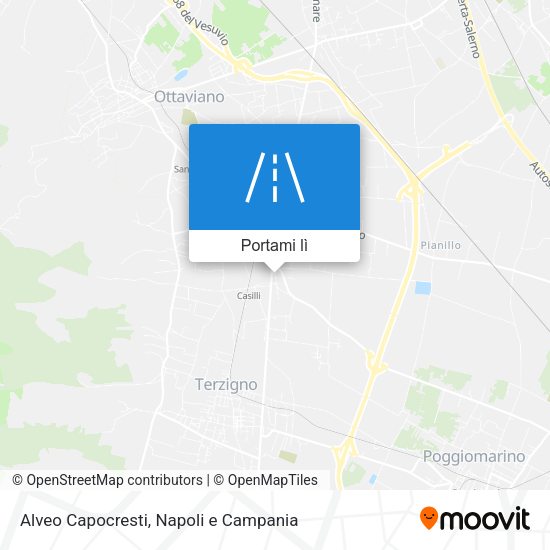 Mappa Alveo Capocresti
