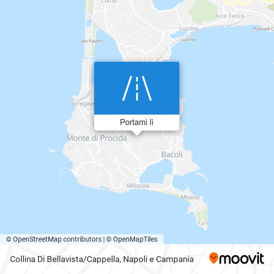 Mappa Collina Di Bellavista/Cappella