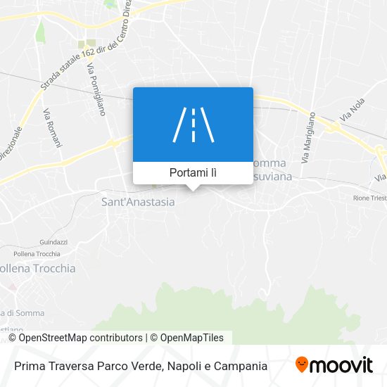 Mappa Prima Traversa Parco Verde